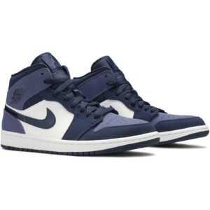 Jordan 1 Mid Obsidian Sanded Purple 554724-445 - Brosneaker photo 8