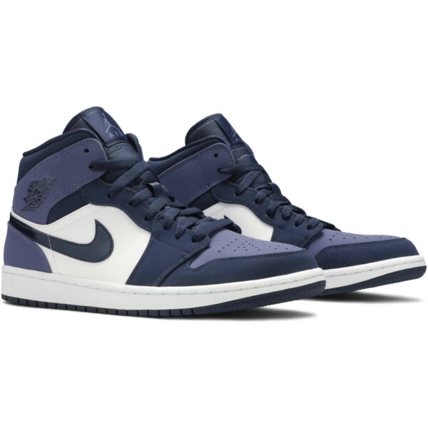 Jordan 1 Mid Obsidian Sanded Purple 554724-445 - Brosneaker photo 8