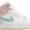 Jordan 1 Mid Paint Drip (GS) DD1666-100 - Brosneaker photo 1