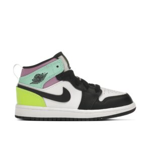 Jordan 1 Mid Pastel Black Toe (PS) 640734-175 - Brosneaker photo 1