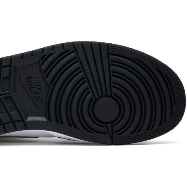 Jordan 1 Mid Patent Black White Gold 852542-007 - Brosneaker photo 5