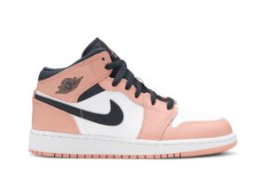 Jordan 1 Mid Pink Quartz (GS) 555112-603 - Brosneaker photo 1
