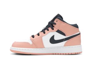 Jordan 1 Mid Pink Quartz (GS) 555112-603 - Brosneaker photo 3