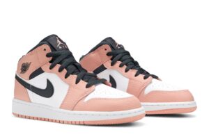 Jordan 1 Mid Pink Quartz (GS) 555112-603 - Brosneaker photo 8