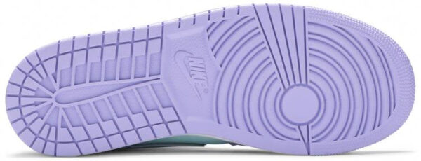 Jordan 1 Mid Purple Aqua 554724-500 - Brosneaker photo 5