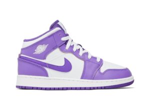 Jordan 1 Mid Purple Venom (GS) DQ8423-511 - Brosneaker photo 1