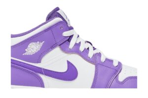 Jordan 1 Mid Purple Venom (GS) DQ8423-511 - Brosneaker photo 2