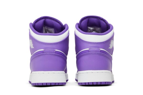 Jordan 1 Mid Purple Venom (GS) DQ8423-511 - Brosneaker photo 6