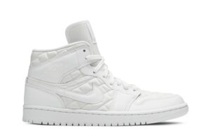 Jordan 1 Mid Quilted White (Women's) DB6078-100 - Brosneaker photo 1