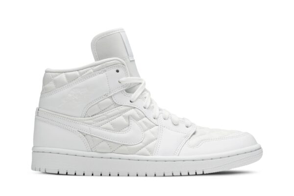 Jordan 1 Mid Quilted White (Women's) DB6078-100 - Brosneaker photo 1