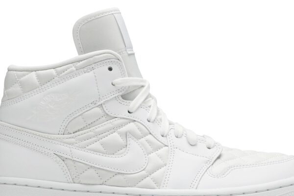 Jordan 1 Mid Quilted White (Women's) DB6078-100 - Brosneaker photo 2