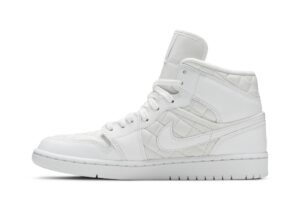 Jordan 1 Mid Quilted White (Women's) DB6078-100 - Brosneaker photo 3