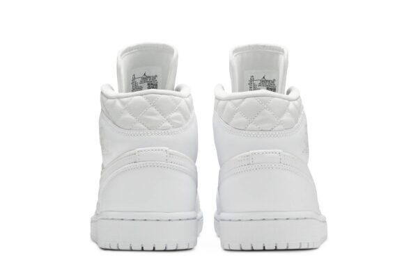 Jordan 1 Mid Quilted White (Women's) DB6078-100 - Brosneaker photo 6