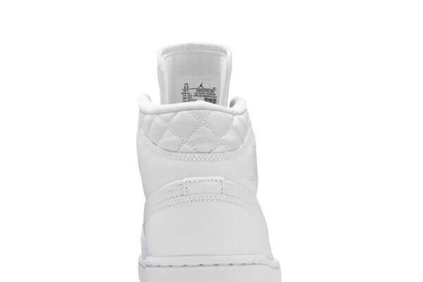Jordan 1 Mid Quilted White (Women's) DB6078-100 - Brosneaker photo 7