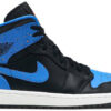 Jordan 1 Mid Royal Paint Splatter 554724-048 - Brosneaker photo 1