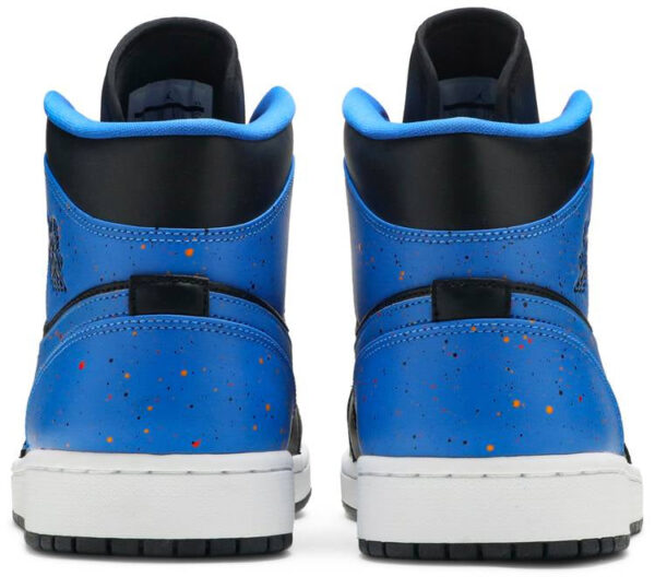 Jordan 1 Mid Royal Paint Splatter 554724-048 - Brosneaker photo 4