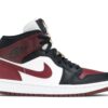Jordan 1 Mid SE Black Dark Beetroot (Women's) CZ4385-016 - Brosneaker photo 1