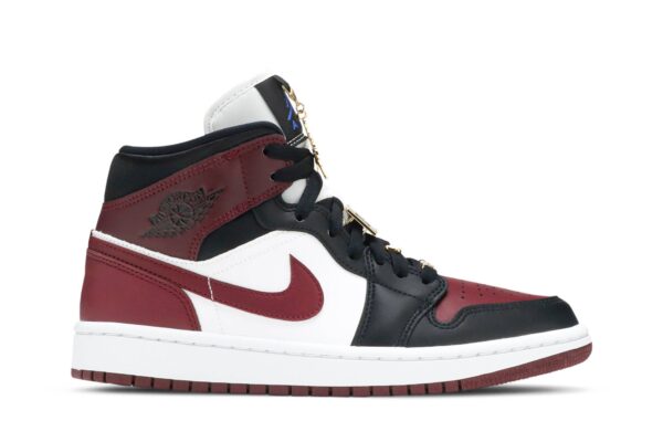 Jordan 1 Mid SE Black Dark Beetroot (Women's) CZ4385-016 - Brosneaker photo 1