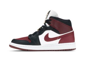 Jordan 1 Mid SE Black Dark Beetroot (Women's) CZ4385-016 - Brosneaker photo 3