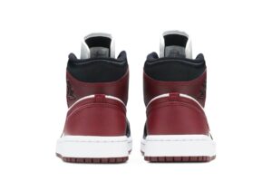 Jordan 1 Mid SE Black Dark Beetroot (Women's) CZ4385-016 - Brosneaker photo 6