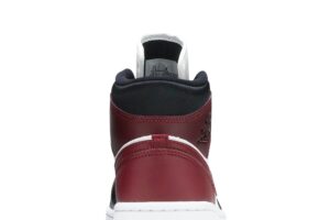 Jordan 1 Mid SE Black Dark Beetroot (Women's) CZ4385-016 - Brosneaker photo 7