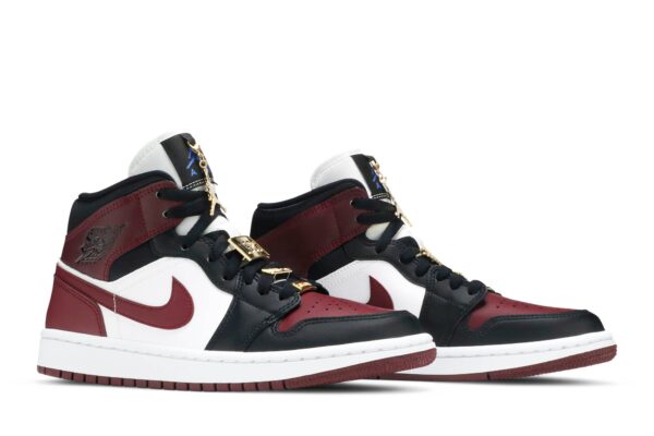 Jordan 1 Mid SE Black Dark Beetroot (Women's) CZ4385-016 - Brosneaker photo 8