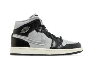 Jordan 1 Mid SE Black Metallic Silver (Women's) FB9892-002 - Brosneaker photo 1