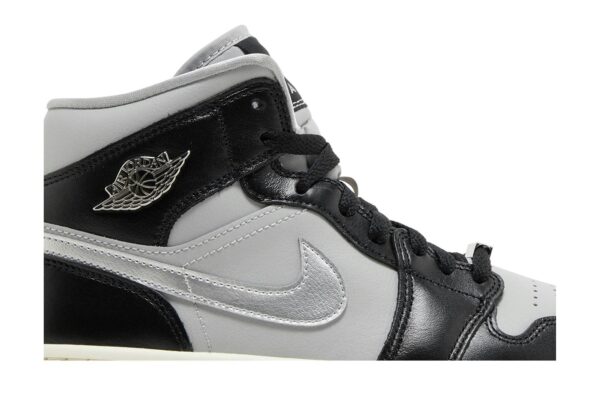Jordan 1 Mid SE Black Metallic Silver (Women's) FB9892-002 - Brosneaker photo 2