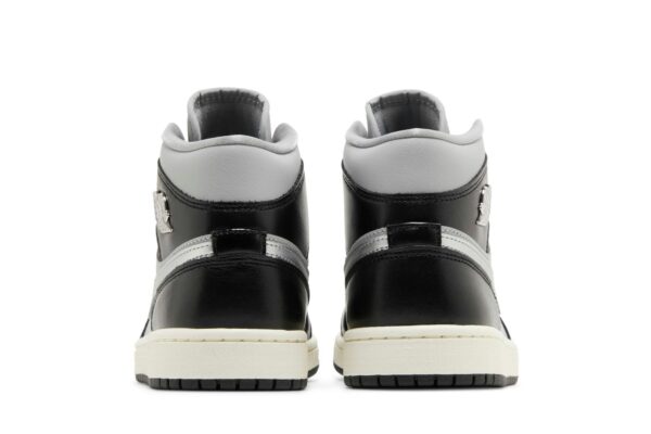 Jordan 1 Mid SE Black Metallic Silver (Women's) FB9892-002 - Brosneaker photo 6