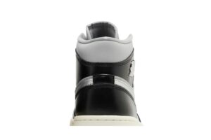 Jordan 1 Mid SE Black Metallic Silver (Women's) FB9892-002 - Brosneaker photo 7