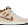 Jordan 1 Mid SE Brown Elephant DZ4129-102 - Brosneaker photo 1