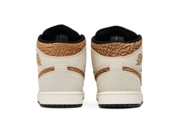 Jordan 1 Mid SE Brown Elephant DZ4129-102 - Brosneaker photo 6