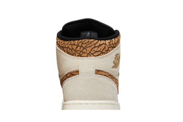 Jordan 1 Mid SE Brown Elephant DZ4129-102 - Brosneaker photo 7