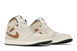 Jordan 1 Mid SE Brown Elephant DZ4129-102 - Brosneaker photo 8