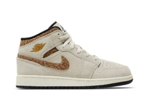 Jordan 1 Mid SE Brown Elephant (GS) DZ5369-102 - Brosneaker photo 1