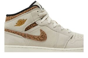 Jordan 1 Mid SE Brown Elephant (GS) DZ5369-102 - Brosneaker photo 2