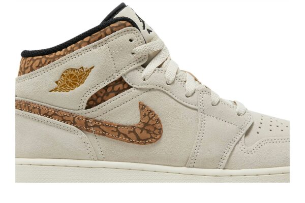 Jordan 1 Mid SE Brown Elephant (GS) DZ5369-102 - Brosneaker photo 2