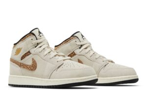 Jordan 1 Mid SE Brown Elephant (GS) DZ5369-102 - Brosneaker photo 8