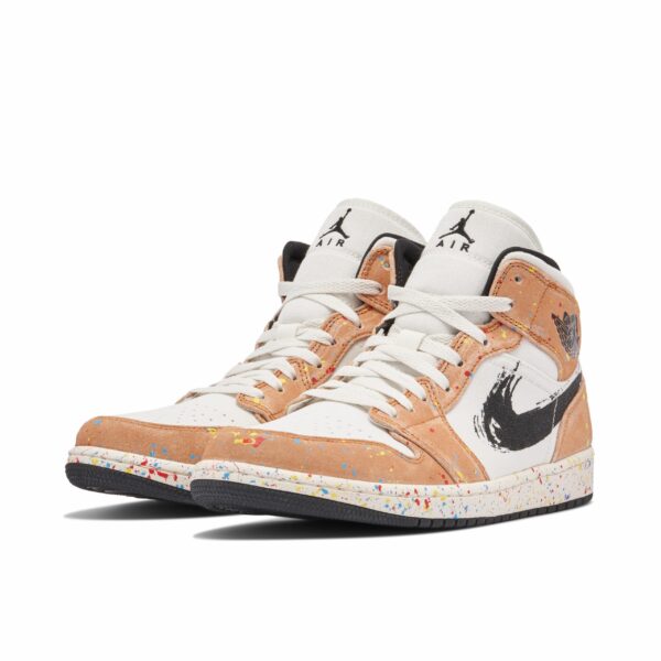 Jordan 1 Mid SE Brushstroke DA8005-100 - Brosneaker photo 4