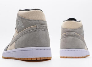 Jordan 1 Mid SE Coconut Milk Particle Grey (GS) DN4346-100 - Brosneaker photo 2