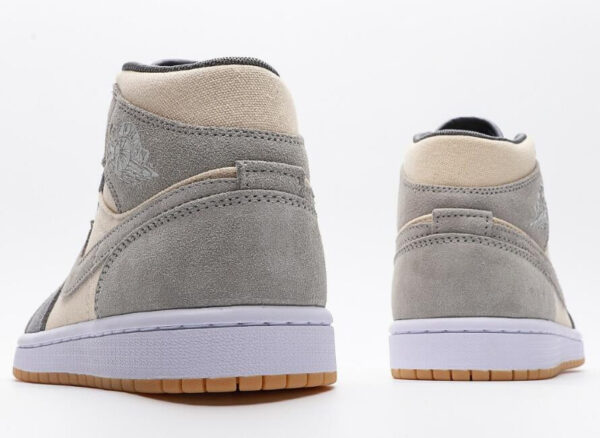 Jordan 1 Mid SE Coconut Milk Particle Grey (GS) DN4346-100 - Brosneaker photo 2