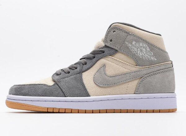 Jordan 1 Mid SE Coconut Milk Particle Grey (GS) DN4346-100 - Brosneaker photo 6
