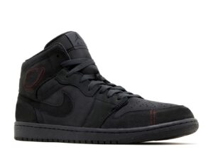Jordan 1 Mid SE Craft Dark Smoke Red FD8634-001 - Brosneaker photo 3