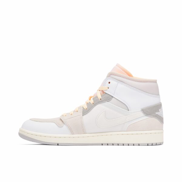 Jordan 1 Mid SE Craft Inside Out White Grey DM9652-100 - Brosneaker photo 2