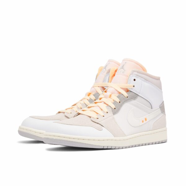 Jordan 1 Mid SE Craft Inside Out White Grey DM9652-100 - Brosneaker photo 4