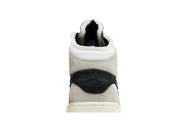 Jordan 1 Mid SE Craft White Cement Grey Black (GS) FD9091-002 - Brosneaker photo 7
