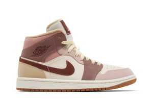 Jordan 1 Mid SE Dark Pony Smoky Mauve (Women's) DO7440-821 - Brosneaker photo 1
