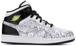 Jordan 1 Mid SE DIY (GS) DC4099-100 - Brosneaker photo 1