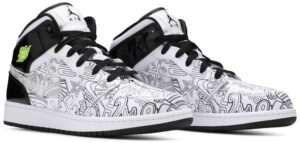 Jordan 1 Mid SE DIY (GS) DC4099-100 - Brosneaker photo 3