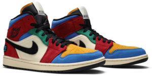 Jordan 1 Mid SE Fearless Blue the Great CU2805-100 - Brosneaker photo 3